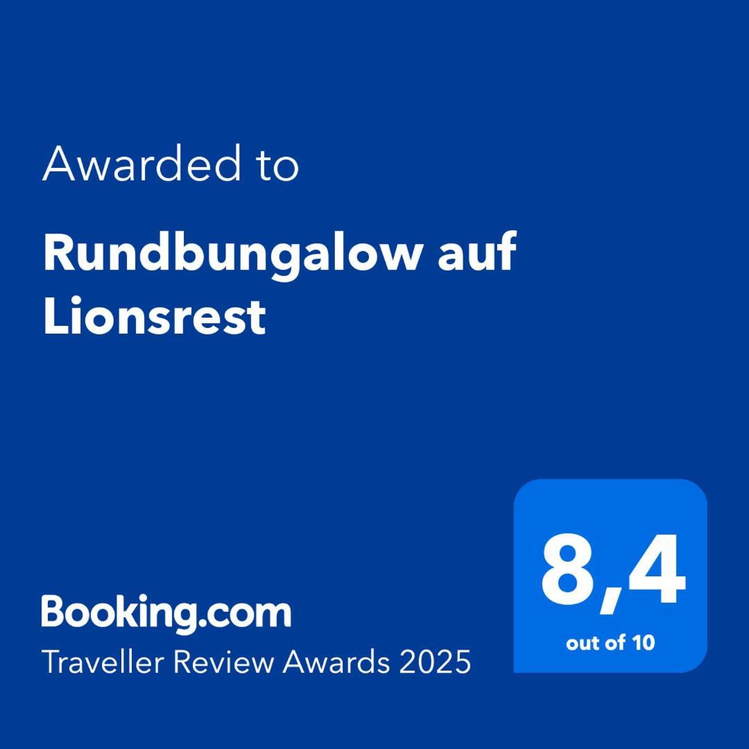 גרנד-בסאם Rundbungalow Auf Lionsrest מראה חיצוני תמונה